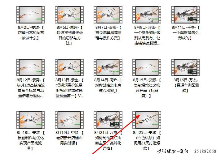 2019齐论电商淘宝课程8月份课件（完结）