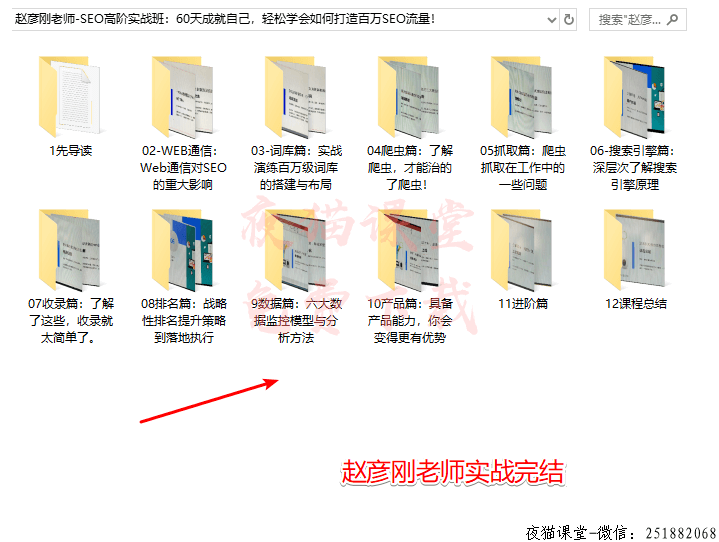 SEO高级实战：赵彦刚老师教你60天如何打造百万seo流量