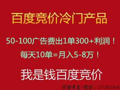 我是钱冷门竞价sem百度推广，第24期全套优化课程！