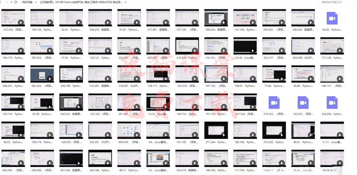 马哥教育：2019年Python全栈开发+爬虫工程师+自动化开发